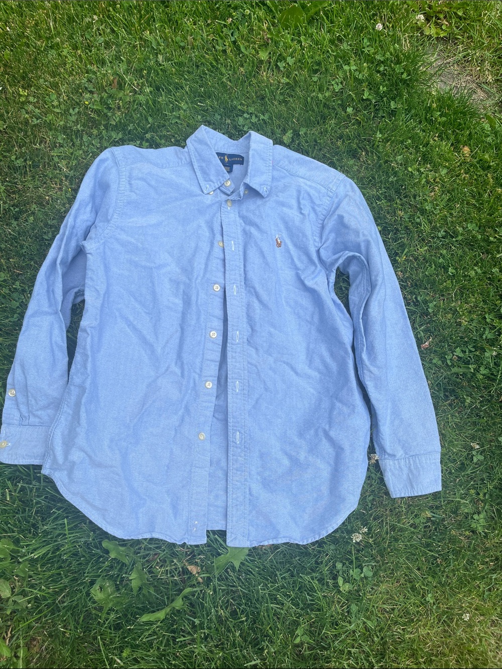 Polo by Ralph Lauren Light Blue Button-Down Shirt 16